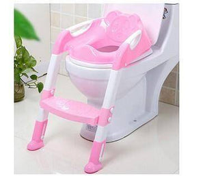 Baby Potty Training Chair Folding Ladder Toilet