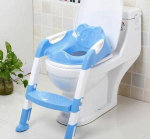 Baby Potty Training Chair Folding Ladder Toilet