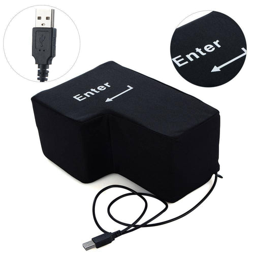 Big USB Enter Key Anti Stress Button