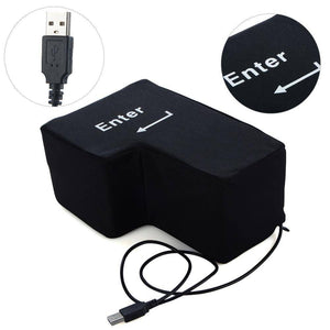 Big USB Enter Key Anti Stress Button