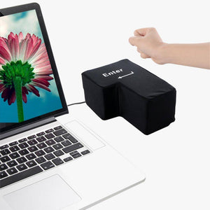 Big USB Enter Key Anti Stress Button