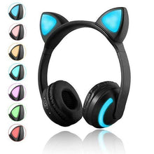Load image into Gallery viewer, Bluetooth Cat Ear Headphones