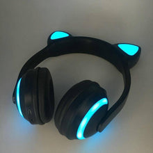 Load image into Gallery viewer, Bluetooth Cat Ear Headphones