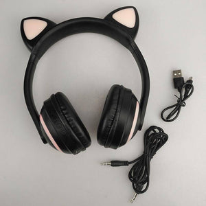 Bluetooth Cat Ear Headphones