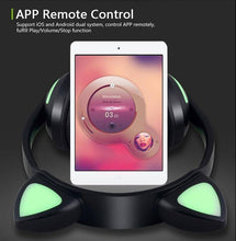 Load image into Gallery viewer, Bluetooth Cat Ear Headphones