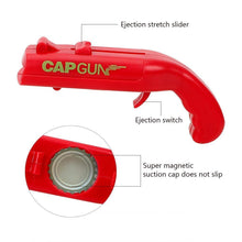 Load image into Gallery viewer, Bottle Cap Opener Spring Catapult Launcher Gun