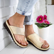 Load image into Gallery viewer, Bunion Corrector Platform Sandals