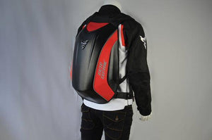 Carbon Fiber Waterproof Motorcycle Backpack