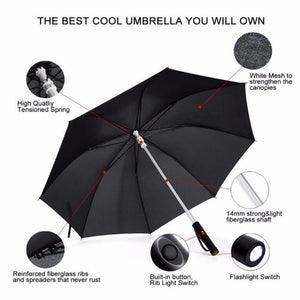 Chargeable LED Light saber Light Up Umbrella
