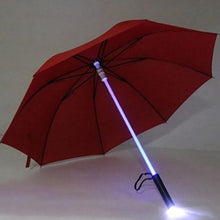 Load image into Gallery viewer, Chargeable LED Light saber Light Up Umbrella
