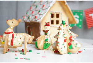 Christmas 3D Stainless Steel Cookie Cutter Set
