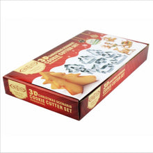 Load image into Gallery viewer, Christmas 3D Stainless Steel Cookie Cutter Set