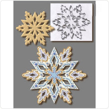 Load image into Gallery viewer, Christmas Snowflake Cookie Stainless Steel Cutter