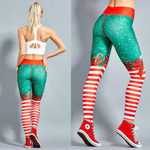 Load image into Gallery viewer, Christmas Theme Print Leggings