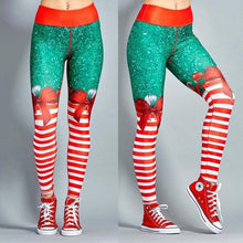 Load image into Gallery viewer, Christmas Theme Print Leggings
