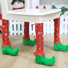 Load image into Gallery viewer, Christmas Themed Table and Chair Leg Sock