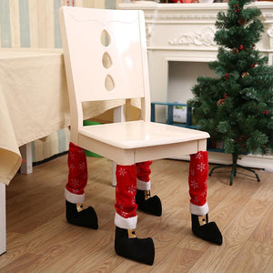 Christmas Themed Table and Chair Leg Sock