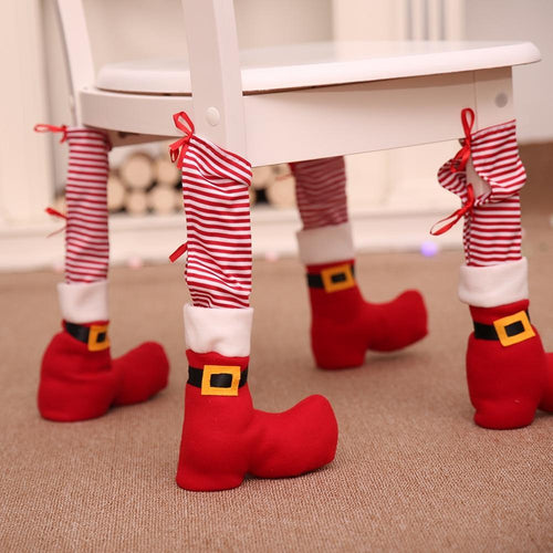 Christmas Themed Table and Chair Leg Sock