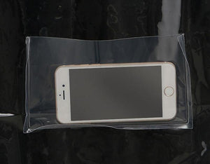 Clear Phone & Tablet Shower Curtain Holder