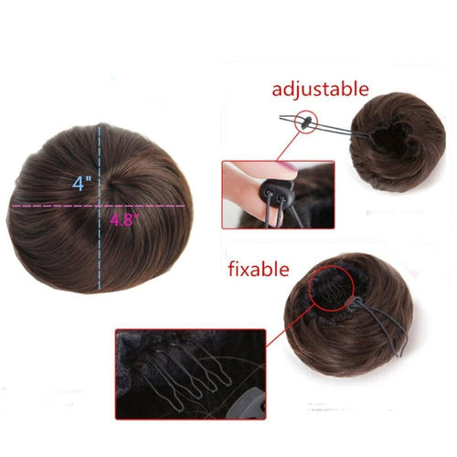 Clip On Man Bun