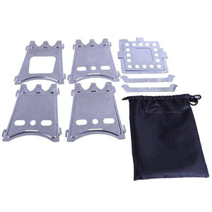Compact Folding Outdoor Wood Stove