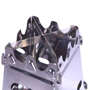 Compact Folding Outdoor Wood Stove