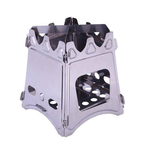 Compact Folding Outdoor Wood Stove