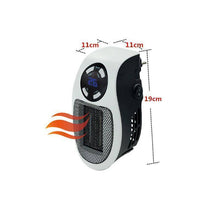 Load image into Gallery viewer, Desktop Electric Heater Mini Fan