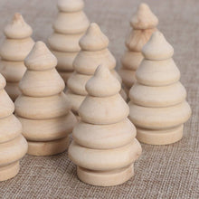 Load image into Gallery viewer, DIY 10pcs Wooden Christmas Tree