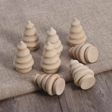 Load image into Gallery viewer, DIY 10pcs Wooden Christmas Tree
