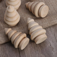 Load image into Gallery viewer, DIY 10pcs Wooden Christmas Tree
