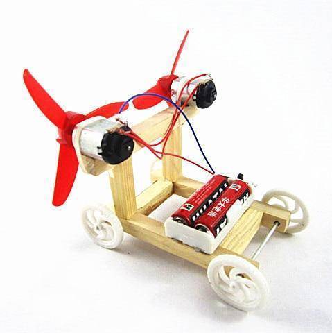 DIY Electric Wind Car Experiment