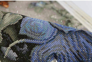DIY Full Diamond Embroidery Peacock