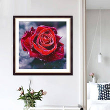 Load image into Gallery viewer, DIY Full Diamond Embroidery Rose