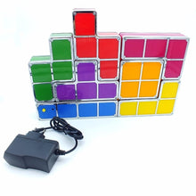 Load image into Gallery viewer, DIY Stackable Tetris Puzzle Desk Lamp