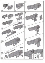 Load image into Gallery viewer, DIY Toy Gun Desert Eagle Building Blocks