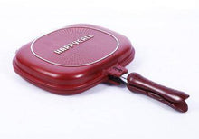 Load image into Gallery viewer, Double Sided Grill Fry Pan