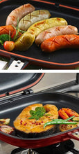 Load image into Gallery viewer, Double Sided Multi Purpose Frying Pan
