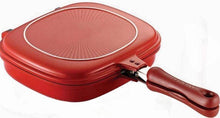 Load image into Gallery viewer, Double Sided Multi Purpose Frying Pan