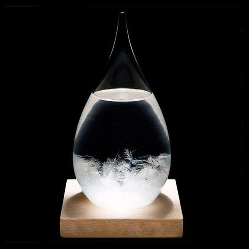 Droplet Storm Glass Bottle