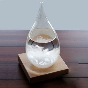Droplet Storm Glass Bottle