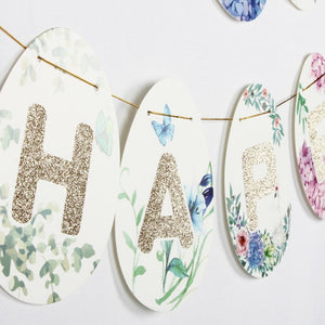 Easter Egg Banner Decoration