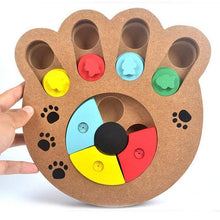 Load image into Gallery viewer, Educational Wooden Paw Puzzle Dog Toy