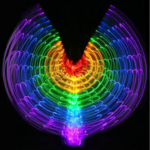 Load image into Gallery viewer, Egypt LED Isis Wings Belly Dancing Dance Costume Light up Wing
