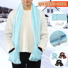 Load image into Gallery viewer, Electric Heated Comfortable Scarf