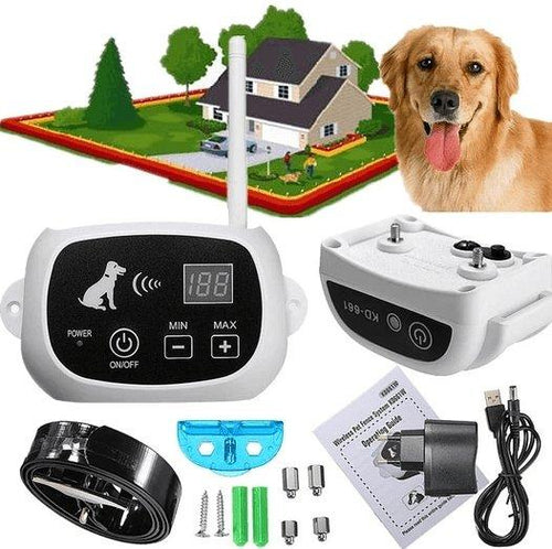 Electric Wireless Dog Fence with Collar