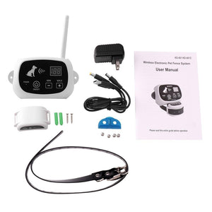Electric Wireless Dog Fence with Collar