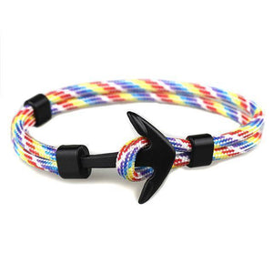 Fashion Color Anchor Bracelets