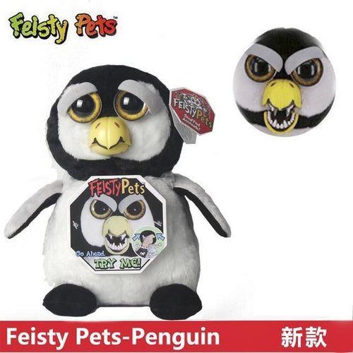 Feisty Funny Expression Pets Plush Toy