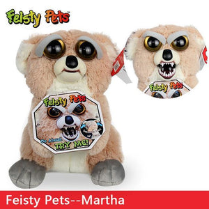 Feisty Funny Expression Pets Plush Toy